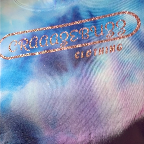Craaazebuzzclothing custom tie dye hoodie - Picture 2 of 2